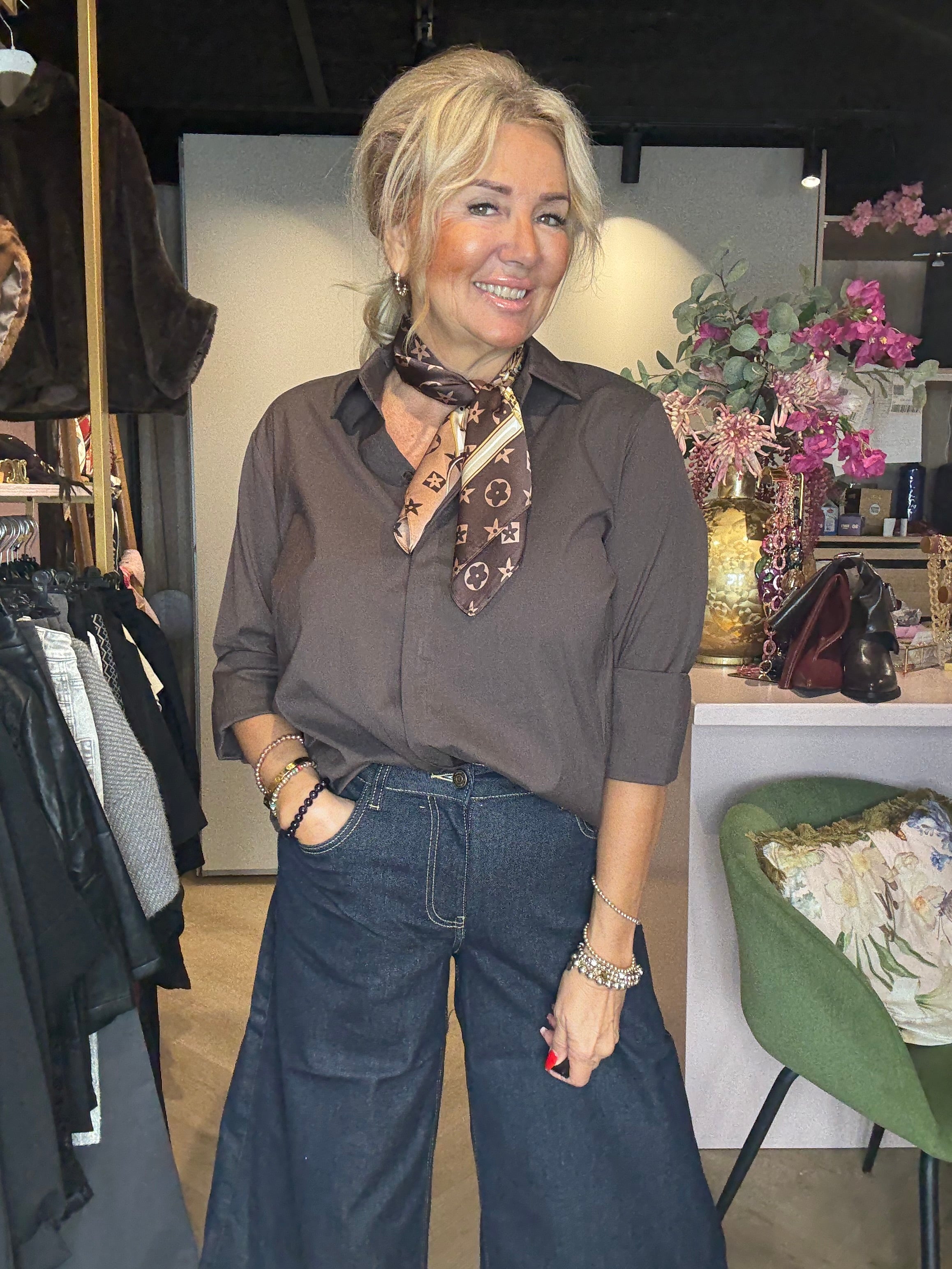 Bloes Basis Donker Bruin Stretch